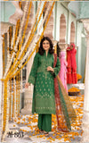 Ayeza Chunri Cotton Lawn Eid Suit - Green