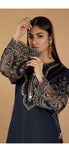 Ethnic Inspired Black, Gold and Pearls Kurta