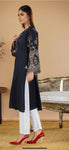 Ethnic Inspired Black, Gold and Pearls Kurta