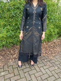 Banarsi Jaquard Co Ord Collection - Black