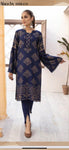 Banarsi Jaquard Co Ord Collection - Navy