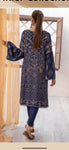 Banarsi Jaquard Co Ord Collection - Navy