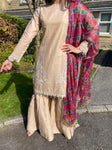 Eid Outfit with Gharara Trousers