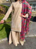 Eid Outfit with Gharara Trousers